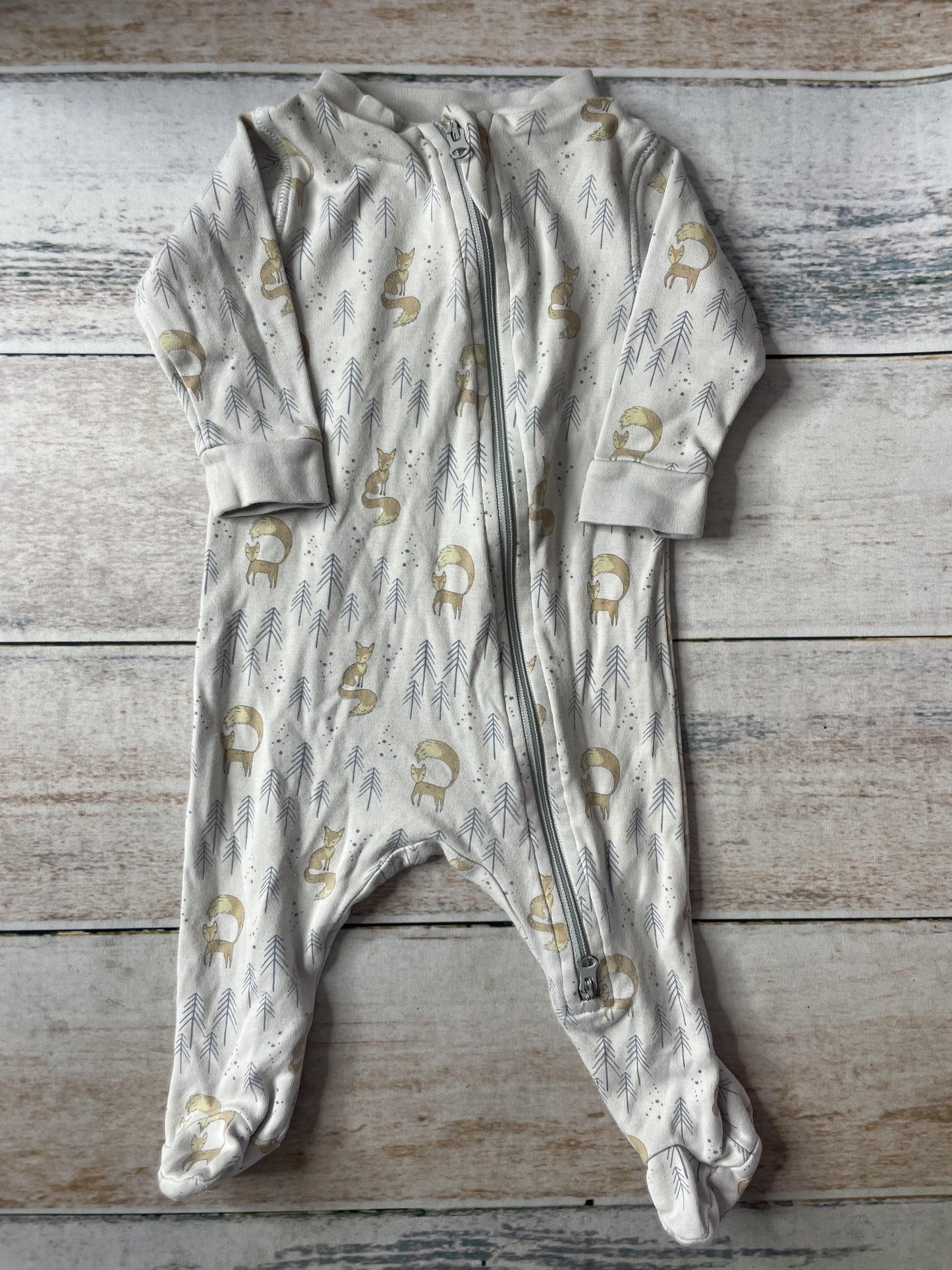 Feather 4 Arrow Unisex Grey | Fox Long Sleeve Outfit Size: 0-3 months Grey | Fox