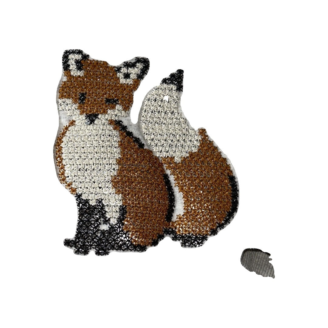 Zara Girls Grey | Fox Sweater Size: 18-24 months Grey | Fox