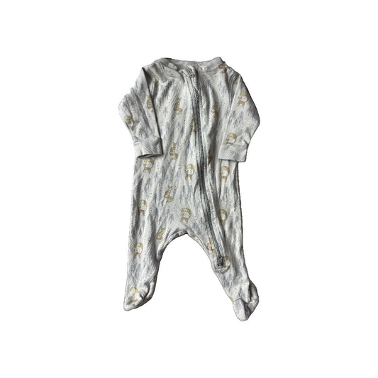 Feather 4 Arrow Unisex Grey | Fox Long Sleeve Outfit Size: 0-3 months Grey | Fox