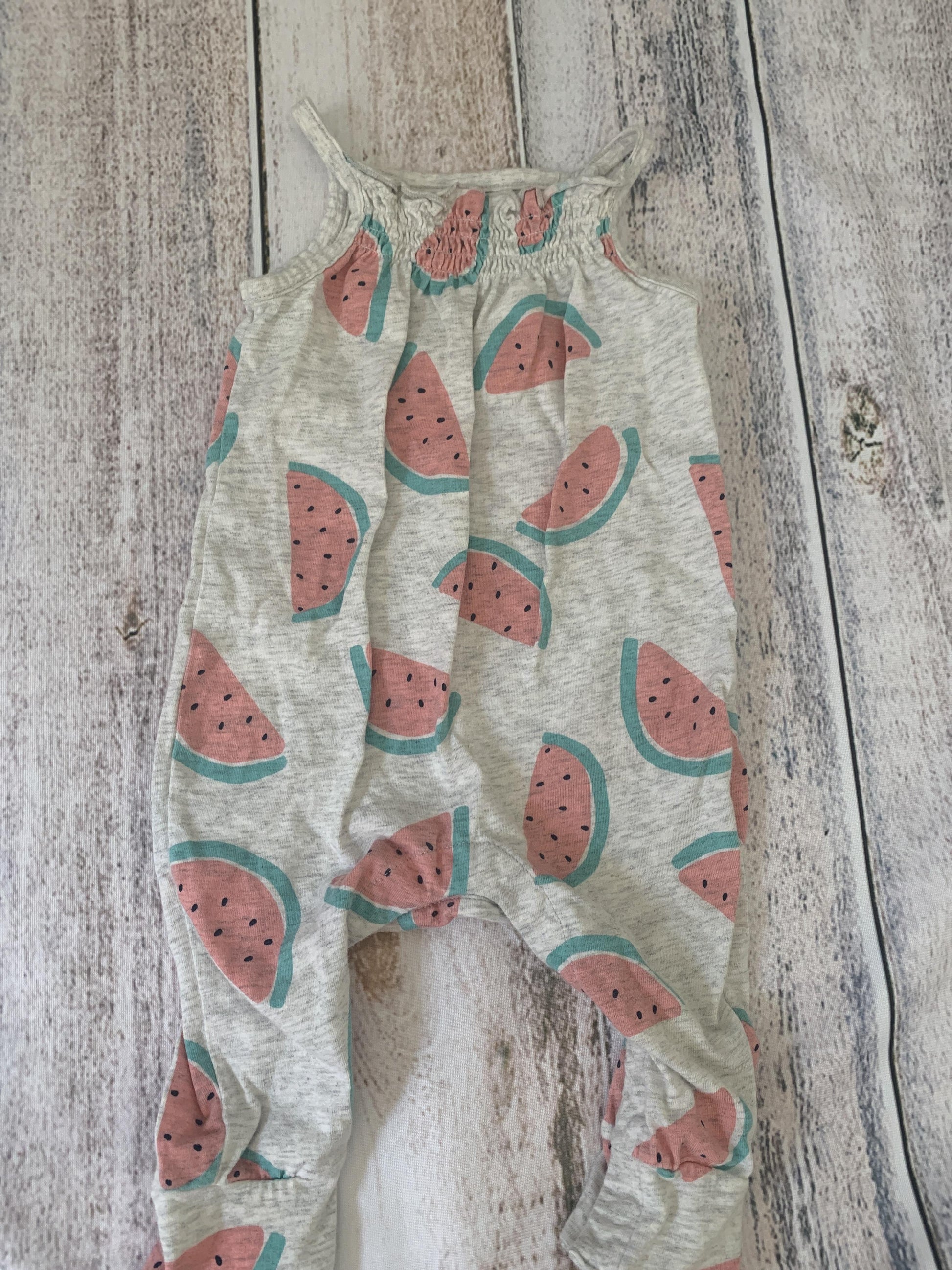Carters Girls Grey | Fruit Romper Size: 6 months Grey | Fruit