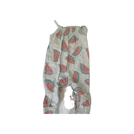 Carters Girls Grey | Fruit Romper Size: 6 months Grey | Fruit