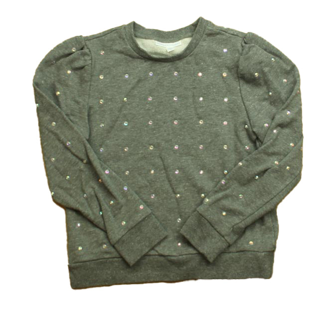 Rockets Of Awesome Girls Grey | Gems Sweater Size: 10 Years