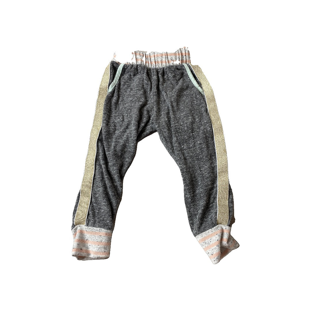 Miki miette Girls Grey | Gold Pants Size: 18 months Grey | Gold