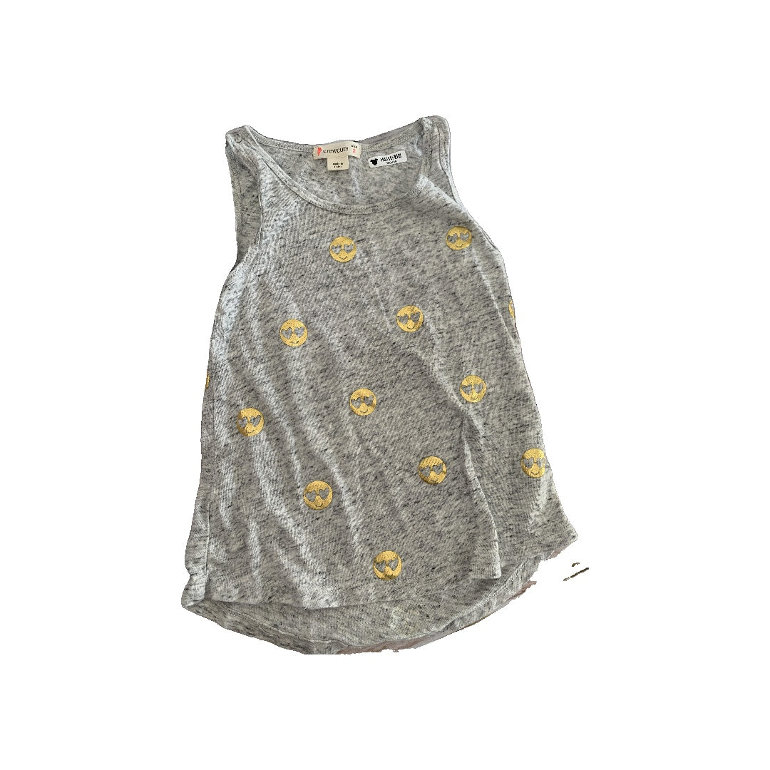 Girls Grey | Gold Tank Top Size: 2T Grey | Gold