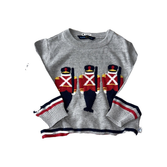 Sophie and Sam Boys Grey | Graphic Sweater Size: 2T Grey | Graphic