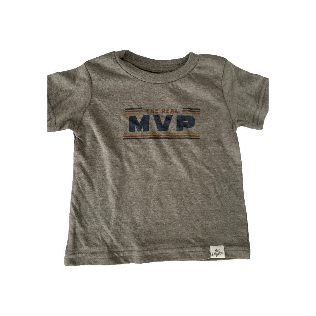 Kid Dangerous Boys Grey | Graphic T-Shirt Size: 12-18 months Grey | Graphic