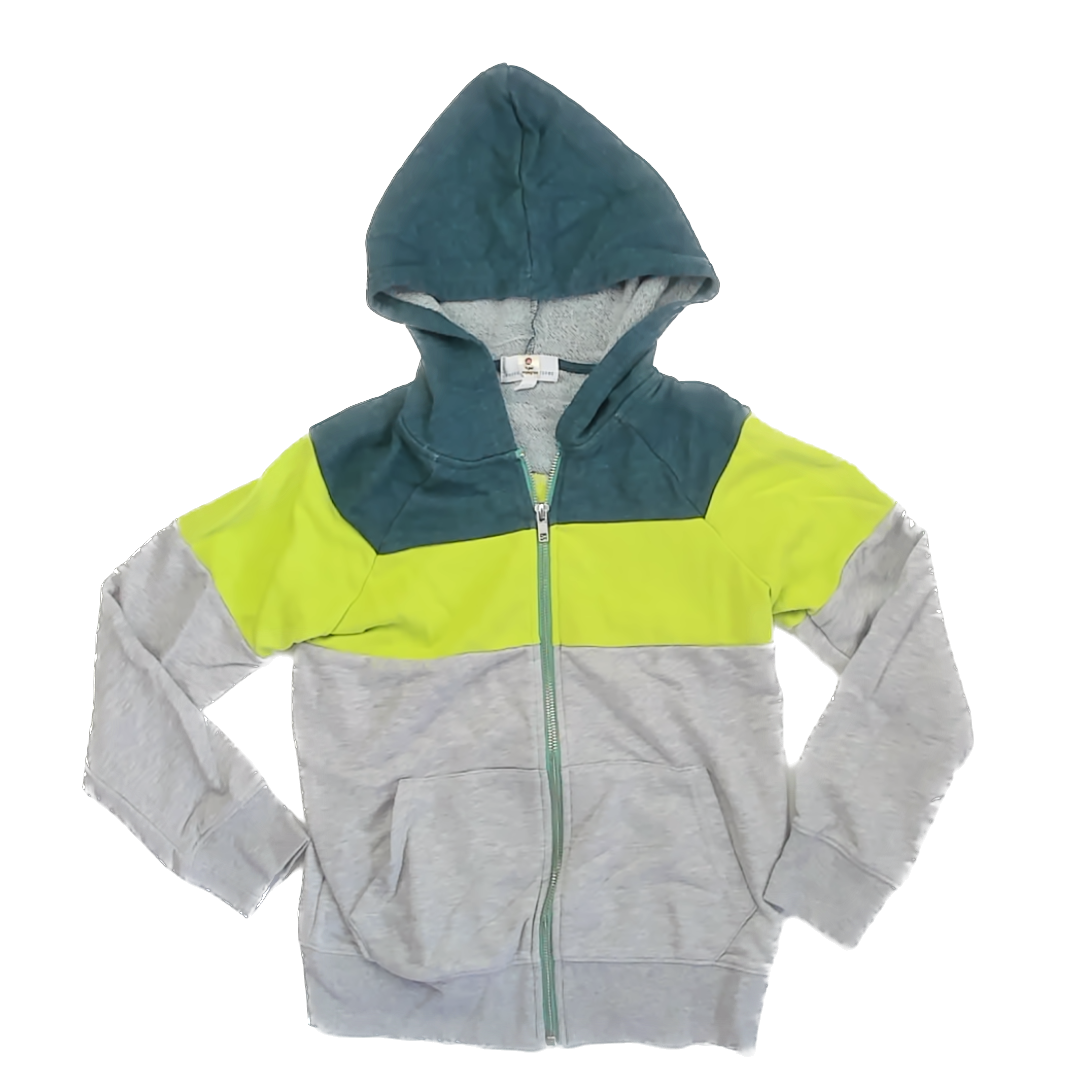 Rockets Of Awesome Boys Grey | Green Hoodie Size: 10 Years Grey | Green