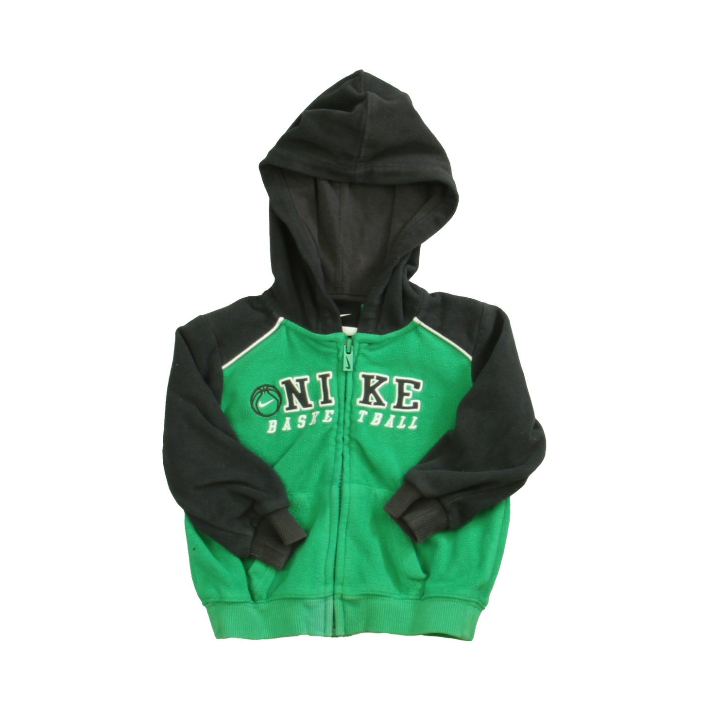 Nike Boys Grey | Green Hoodie Size: 18 Months Grey | Green