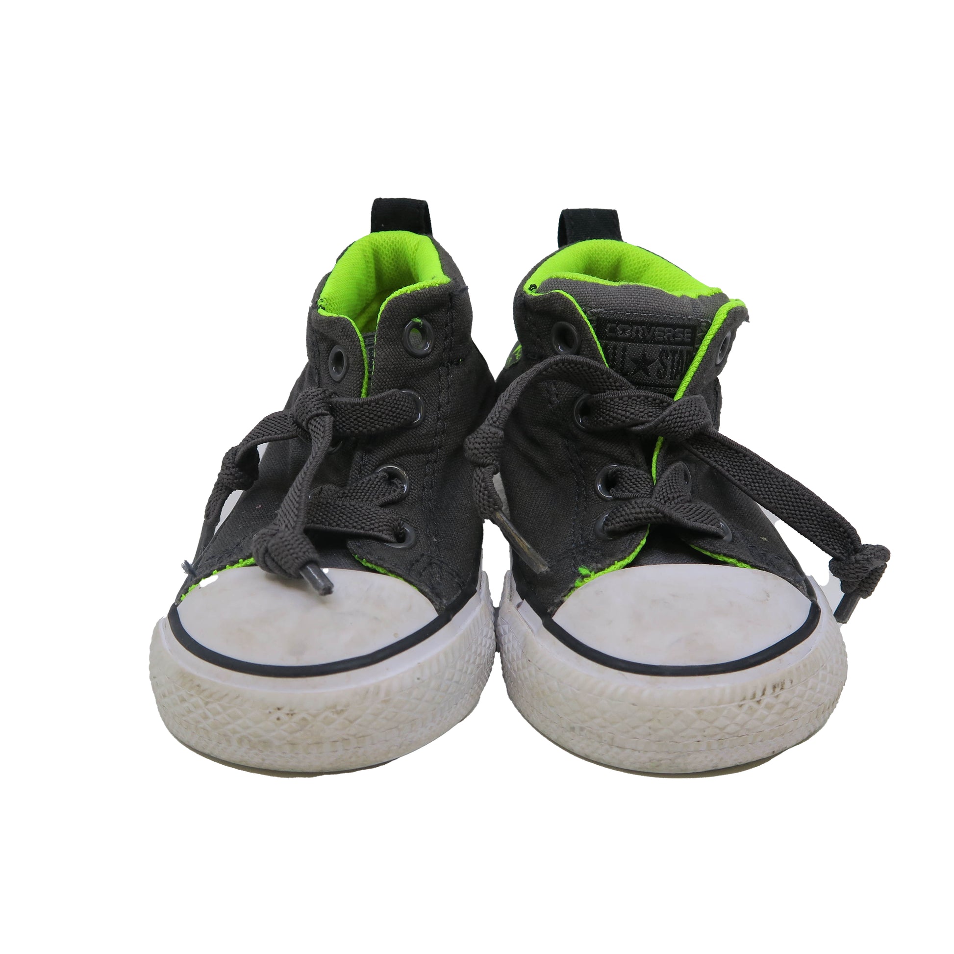 Converse Boys Grey | Green Sneakers Size: 5 Toddler Grey | Green