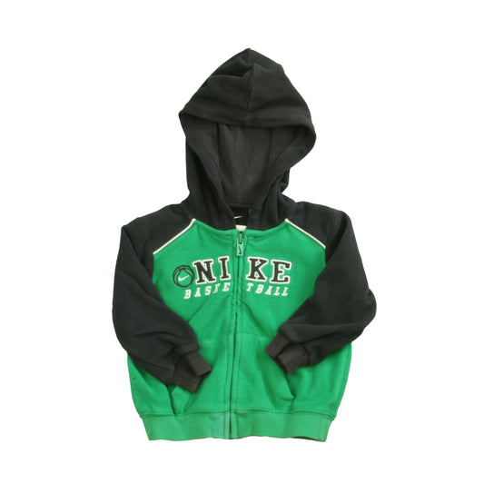 Nike Boys Grey | Green Hoodie Size: 18 Months Grey | Green