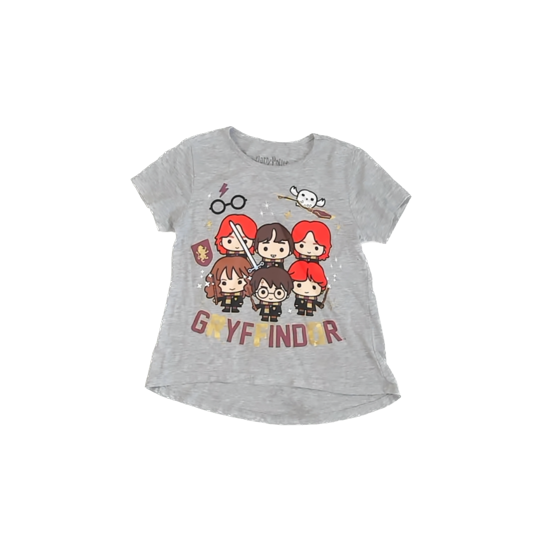 Harry Potter Girls Grey | Gryffindor T-Shirt Size: 5T Grey | Gryffindor
