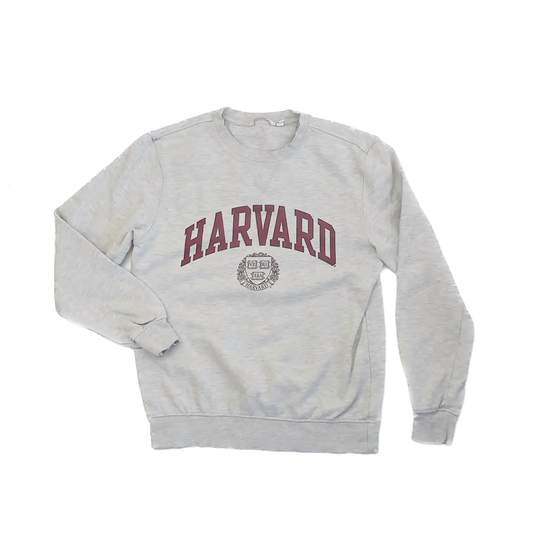 camp david Unisex Grey "Harvard" Sweatshirt Size: Adult S Grey "Harvard"