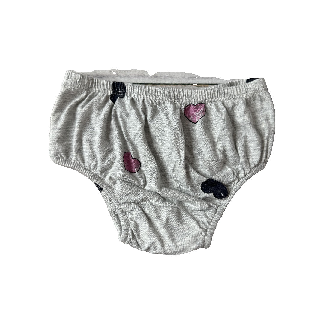 Splendid Girls Grey | Hearts Shirt Size: 12-18 months Grey | Hearts