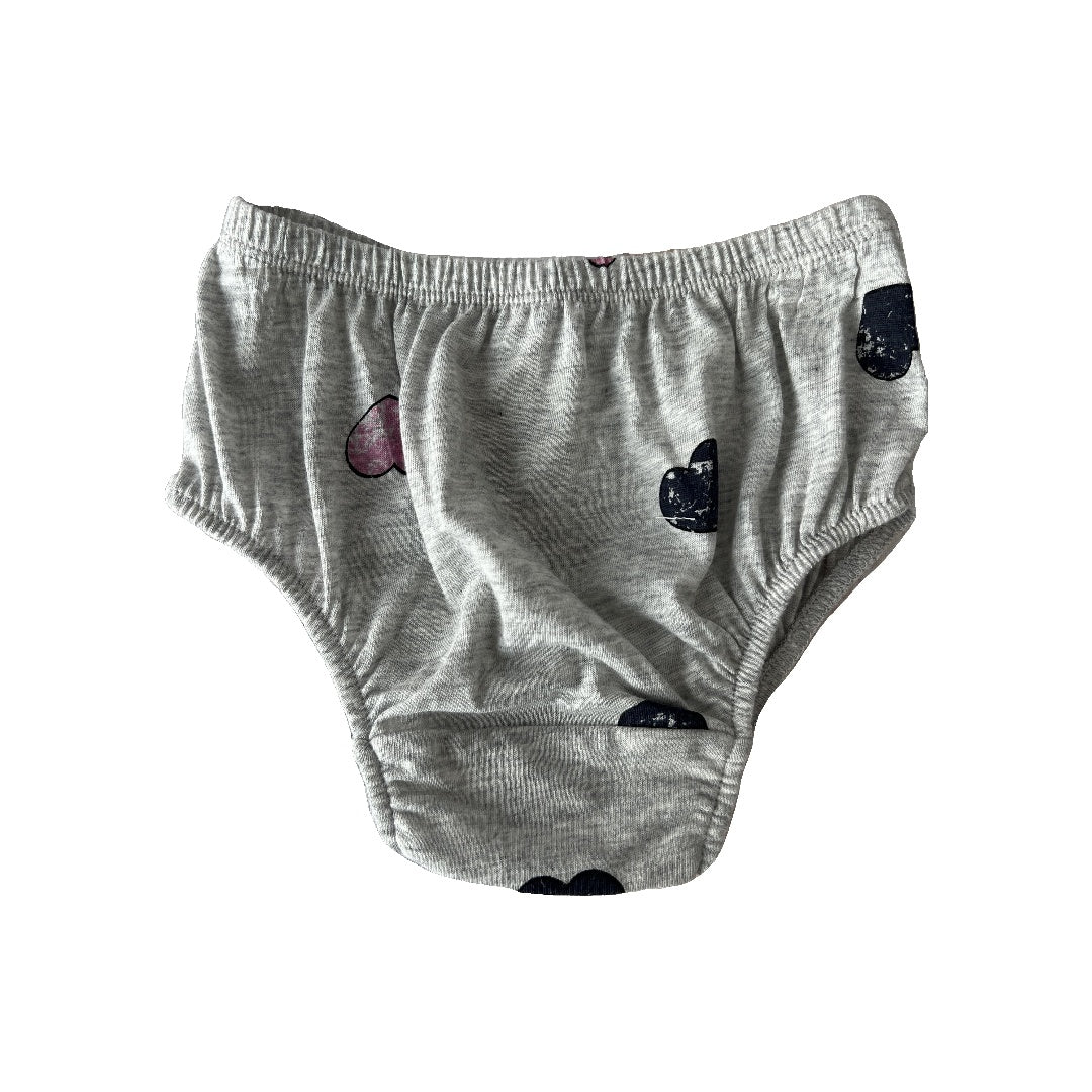 Splendid Girls Grey | Hearts Shirt Size: 6-12 months Grey | Hearts