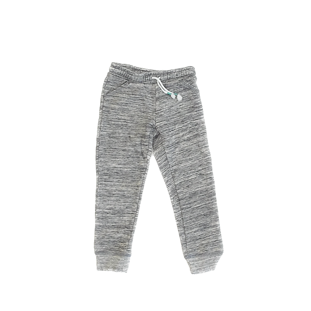 Cat & Jack Unisex Grey Heather Casual Pants Size: 4T Grey Heather
