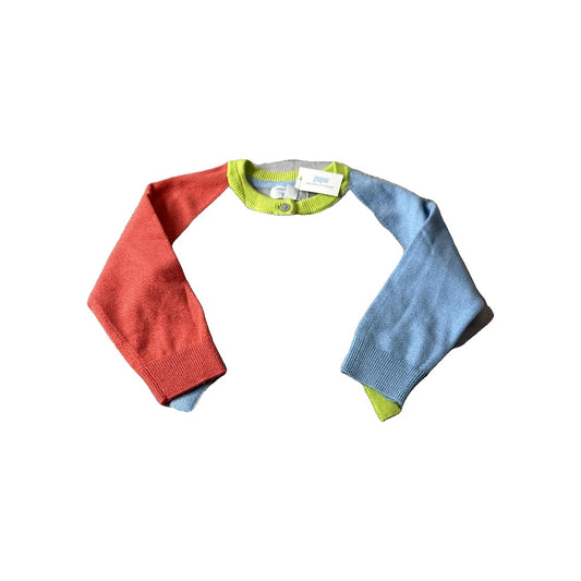 Rockets of Awesome Unisex Grey | Light Blue | Coral | Neon Yellow Sweater Size: 18-24 months Grey | Light Blue | Coral | Neon Yellow