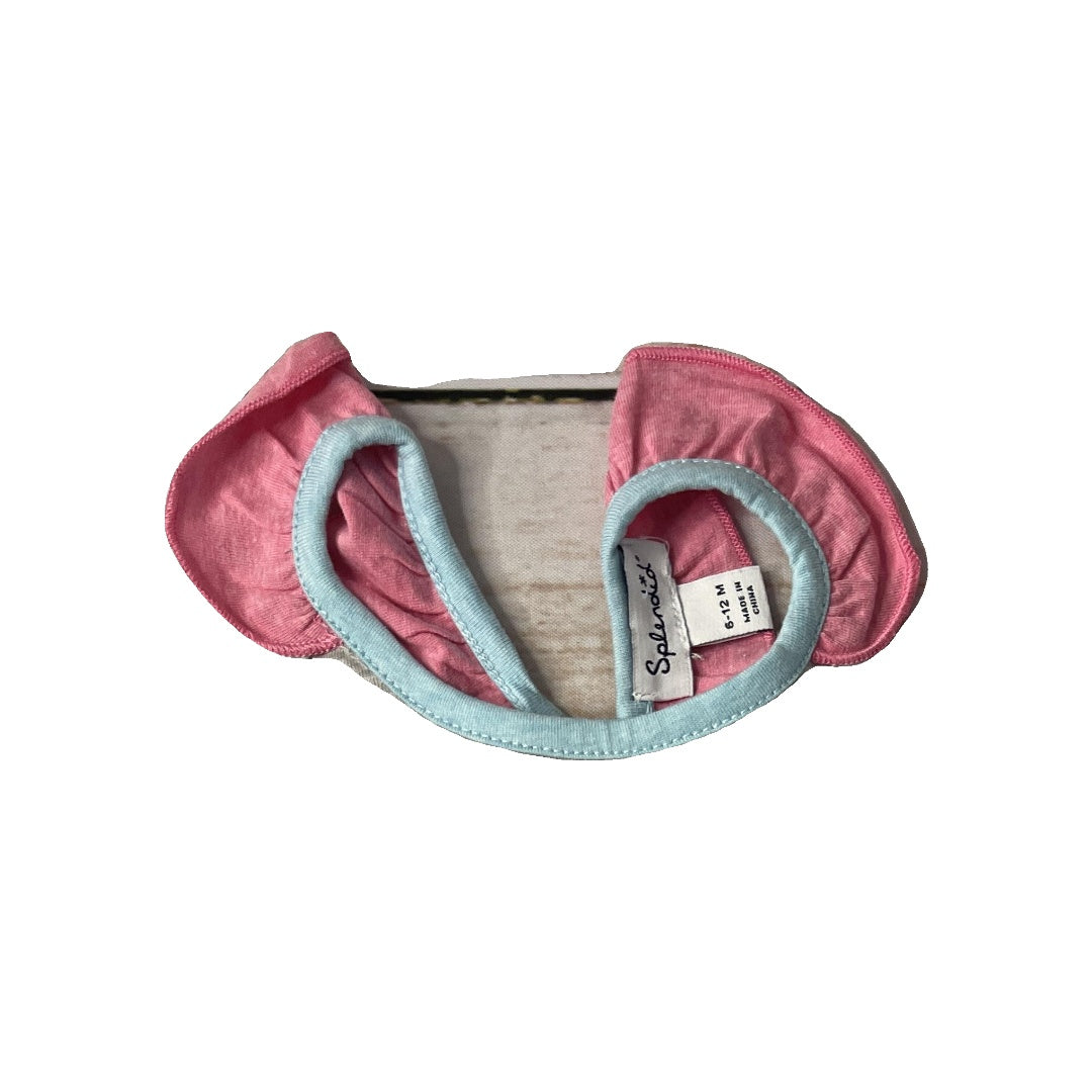 Splendid Girls Grey | Light Blue | pink Tank Top Size: 6-9 months Grey | Light Blue | pink