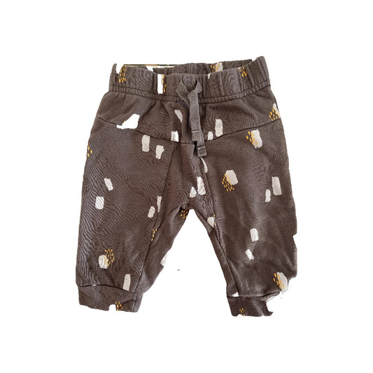 Oliver & Rain Unisex Grey | Light Blue Pants Size: 3-6 months Grey | Light Blue