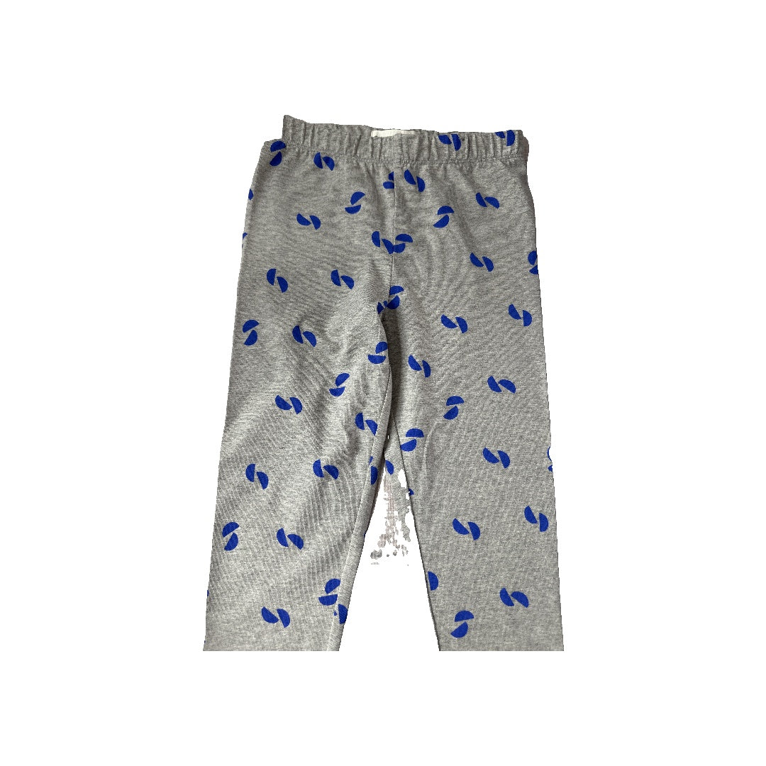Crann Organic Girls Grey | Light Blue Pants Size: 5 Grey | Light Blue