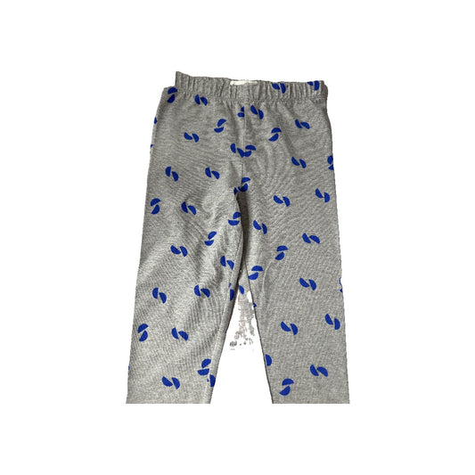 Crann Organic Girls Grey | Light Blue Pants Size: 5 Grey | Light Blue