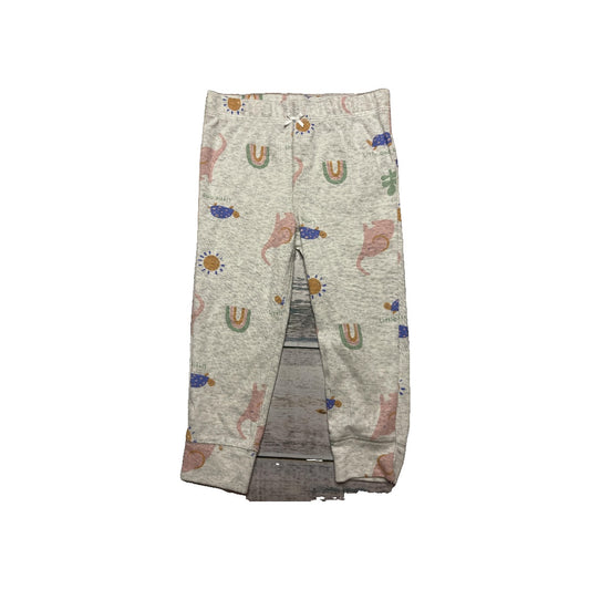 Carters Girls Grey | light green | pink | Light Blue | orange Pants Size: 18 months Grey | light green | pink | Light Blue | orange