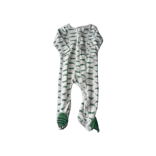 Girls Grey | light green Pajamas Size: 6-9 months Grey | light green