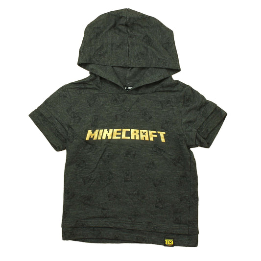 Minecraft Boys Grey | Minecraft T-Shirt Size: 5T