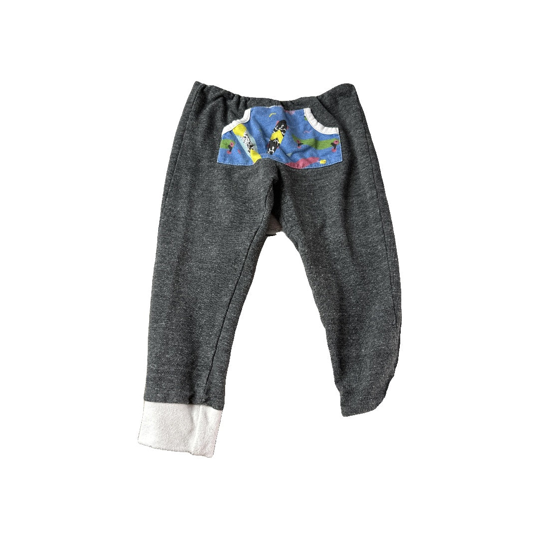 Miki miette Boys Grey | Multi | Pattern Pants Size: 2T Grey | Multi | Pattern