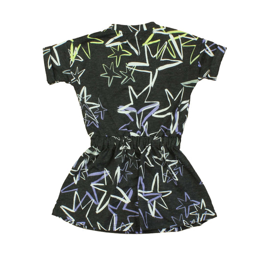 Rockets Of Awesome Girls Grey | Multi | Stars Dress Size: Little Girl Grey | Multi | Stars