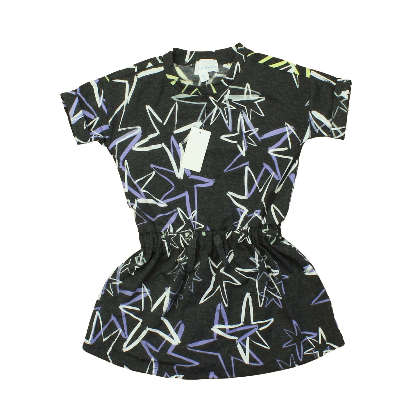 Rockets Of Awesome Girls Grey | Multi | Stars Dress Size: Little Girl Grey | Multi | Stars
