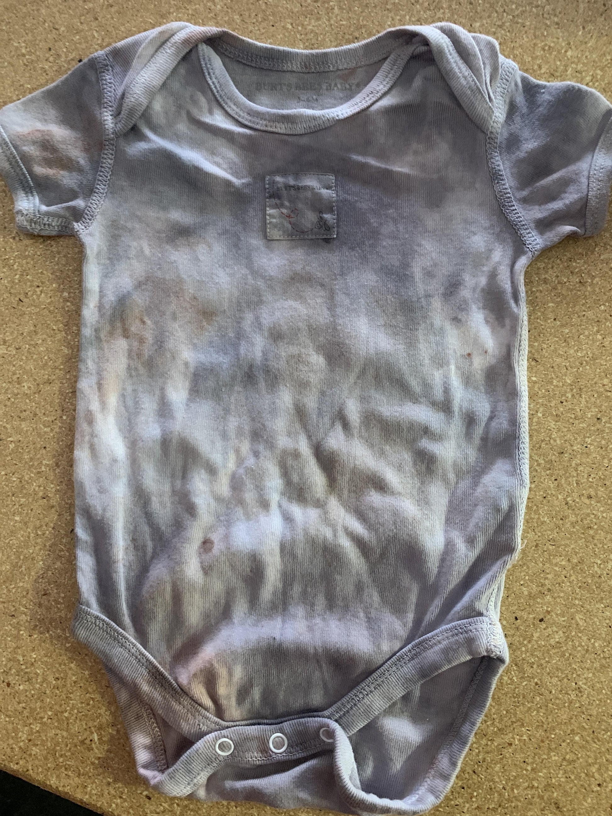 Boys Grey | Navy Blue | Brown Onesie Size: 3-6 months Grey | Navy Blue | Brown