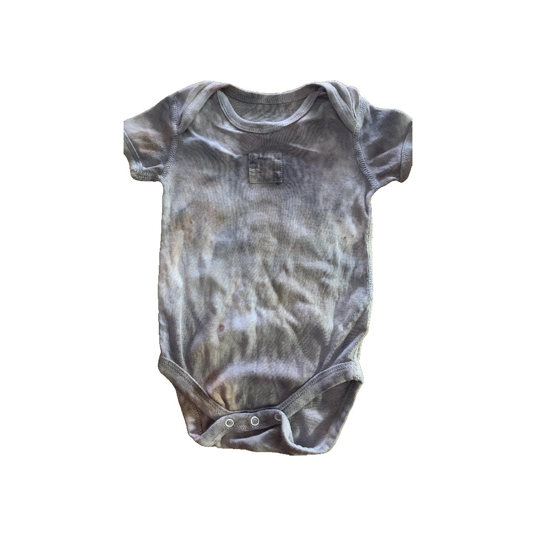 Boys Grey | Navy Blue | Brown Onesie Size: 3-6 months Grey | Navy Blue | Brown