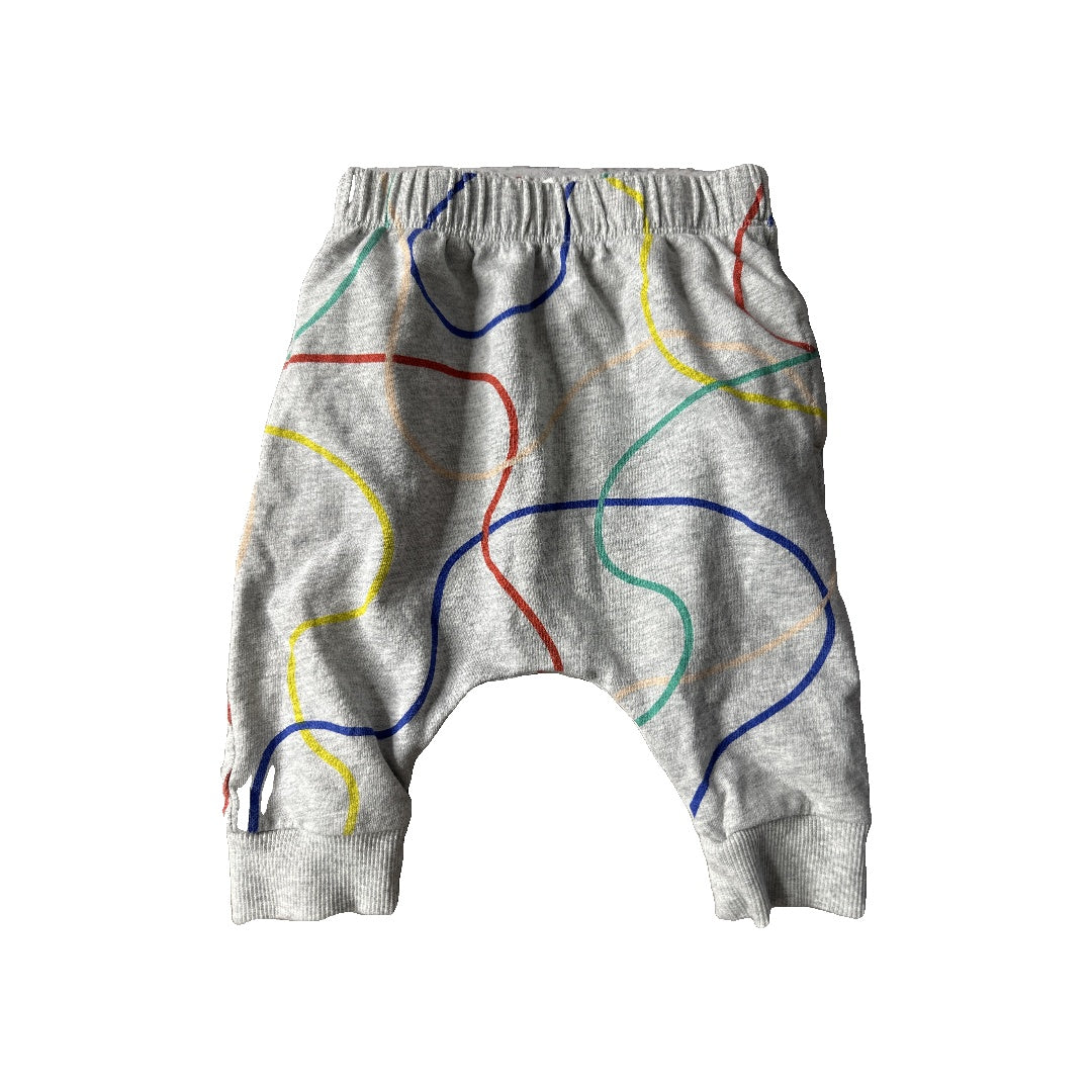 Open Edit Unisex Grey | Navy Blue | Red | Yellow Pants Size: 6 months Grey | Navy Blue | Red | Yellow