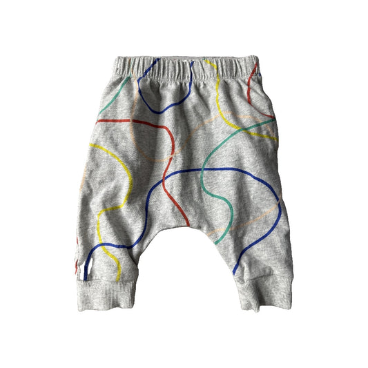 Open Edit Unisex Grey | Navy Blue | Red | Yellow Pants Size: 6 months Grey | Navy Blue | Red | Yellow