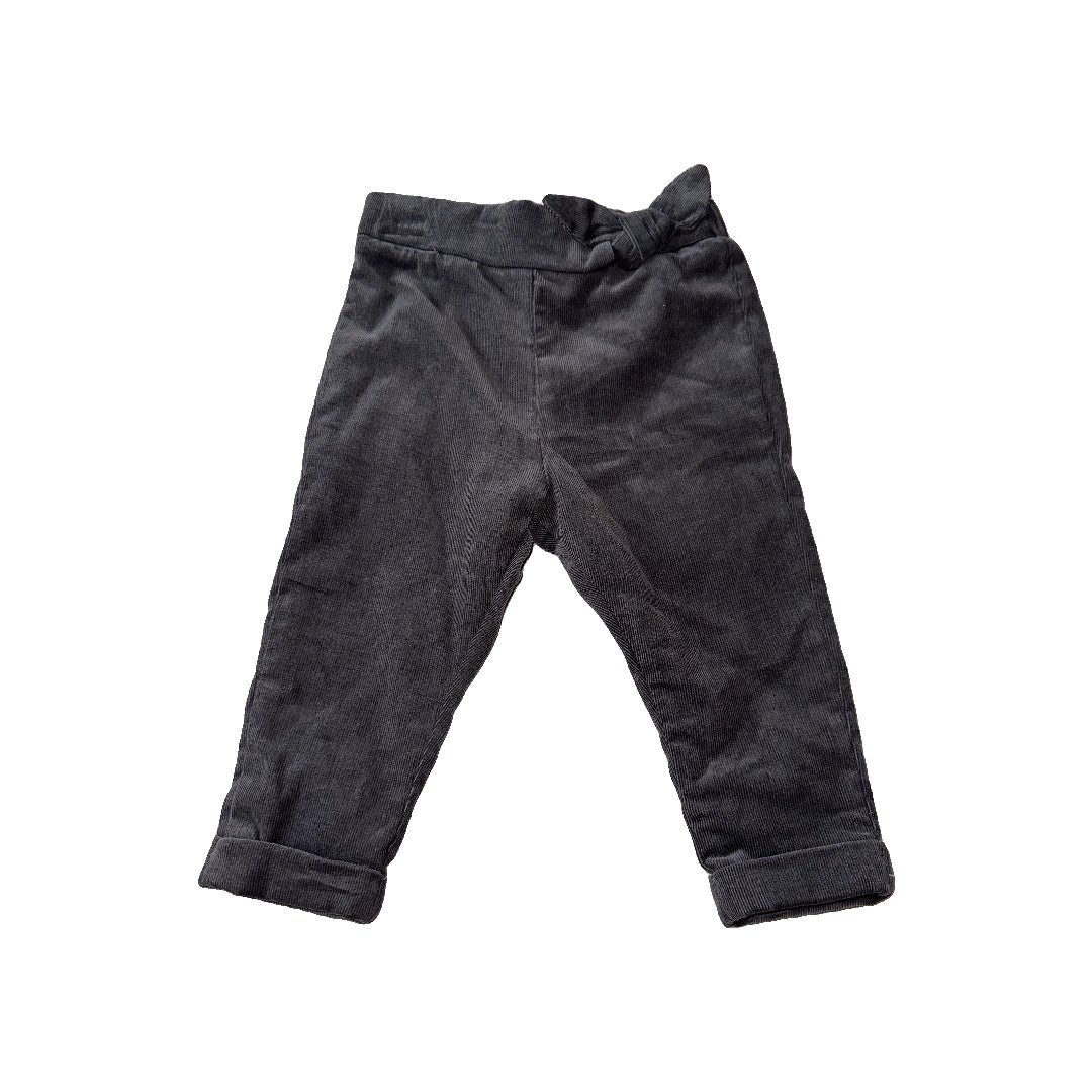 Miles Boys Grey | Navy Blue Pants Size: 12 months Grey | Navy Blue