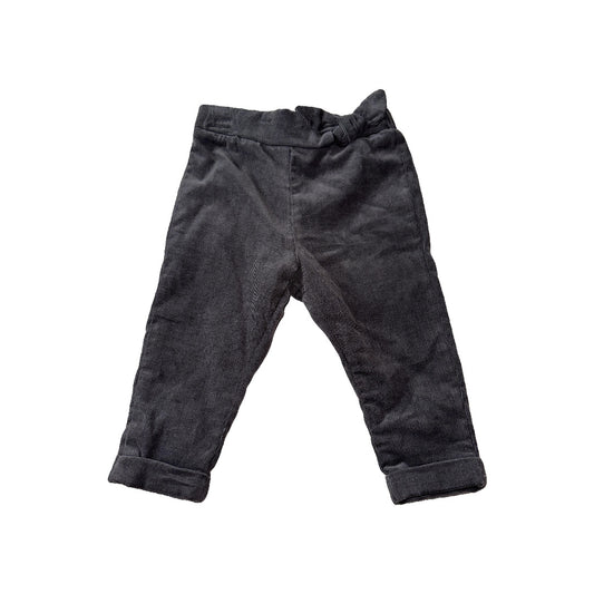 Miles Boys Grey | Navy Blue Pants Size: 12 months Grey | Navy Blue