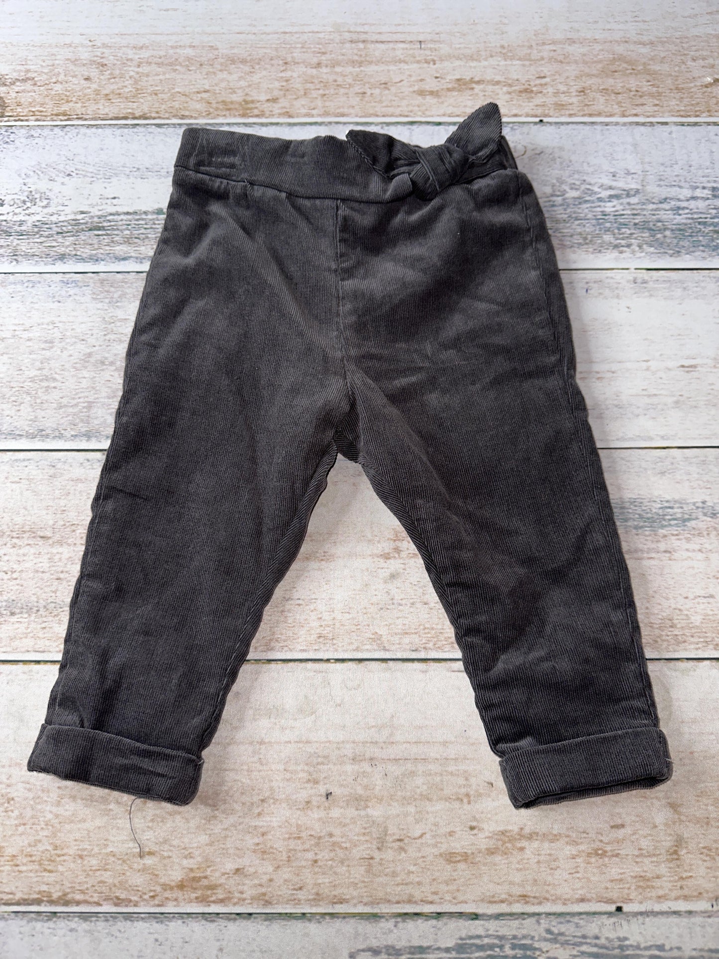 Miles Boys Grey | Navy Blue Pants Size: 12 months Grey | Navy Blue