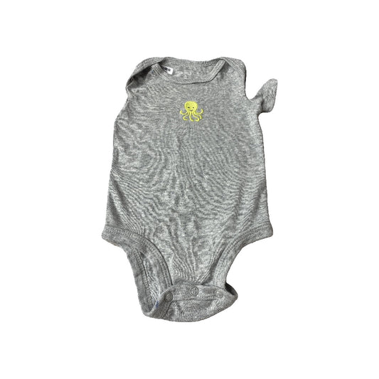 Carters Unisex Grey | Octopus Onesie Size: 3 months Grey | Octopus