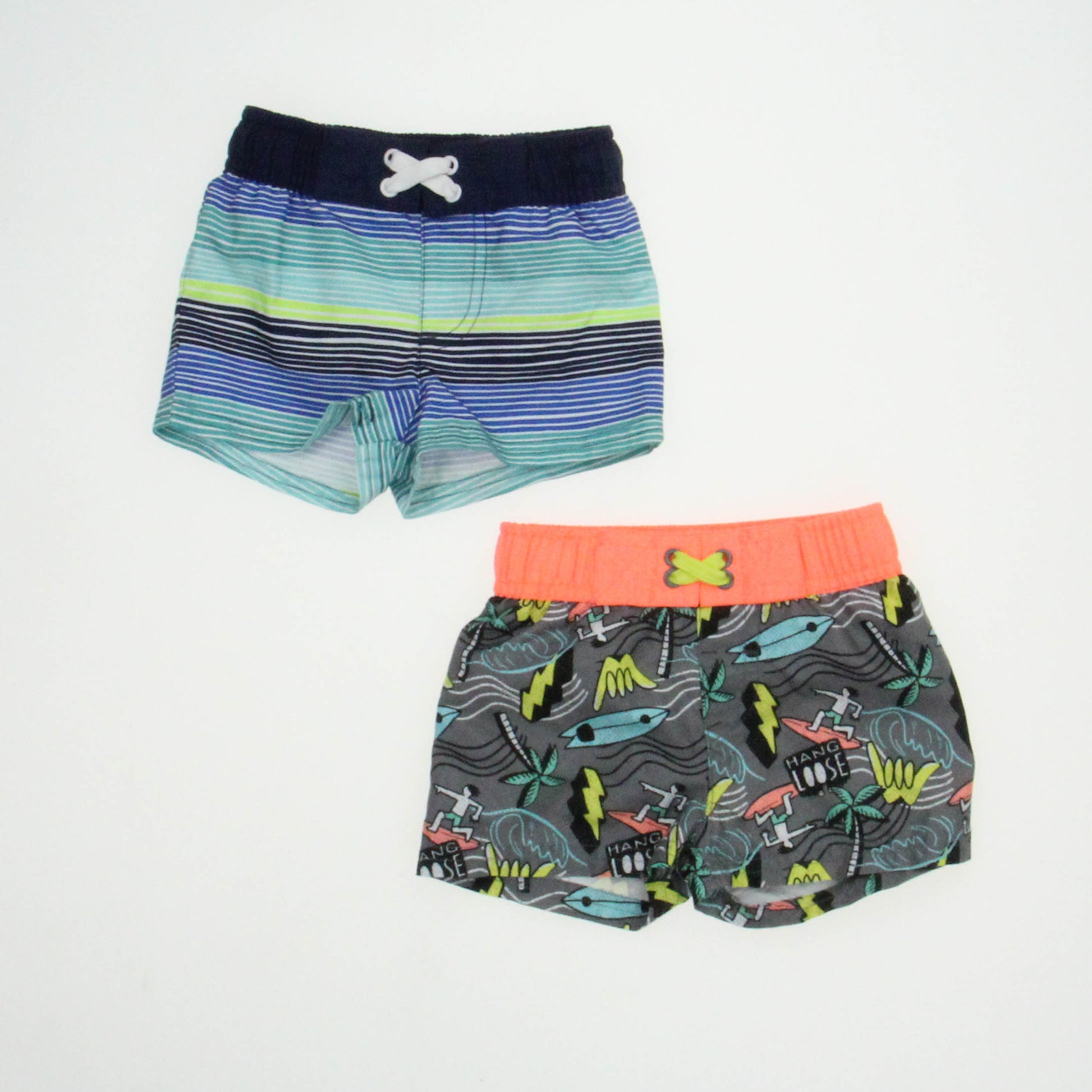 Cat & Jack Boys Grey | Orange | Blue | Green Trunks Size: 6-9 Months Grey | Orange | Blue | Green