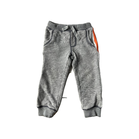 Carters Boys Grey | orange Pants Size: 2T Grey | orange