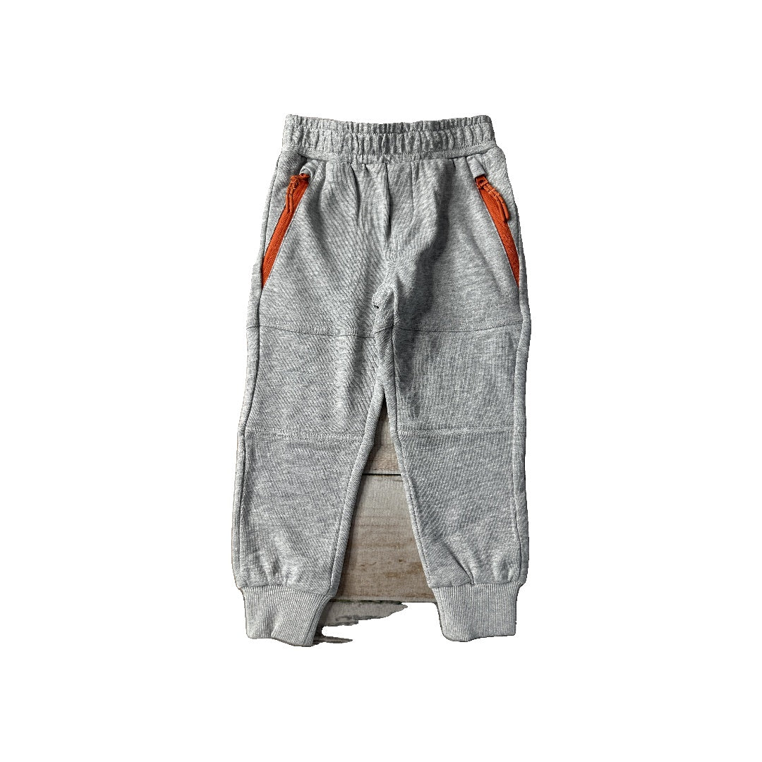 Mini Boden Boys Grey | orange Pants Size: 3T Grey | orange