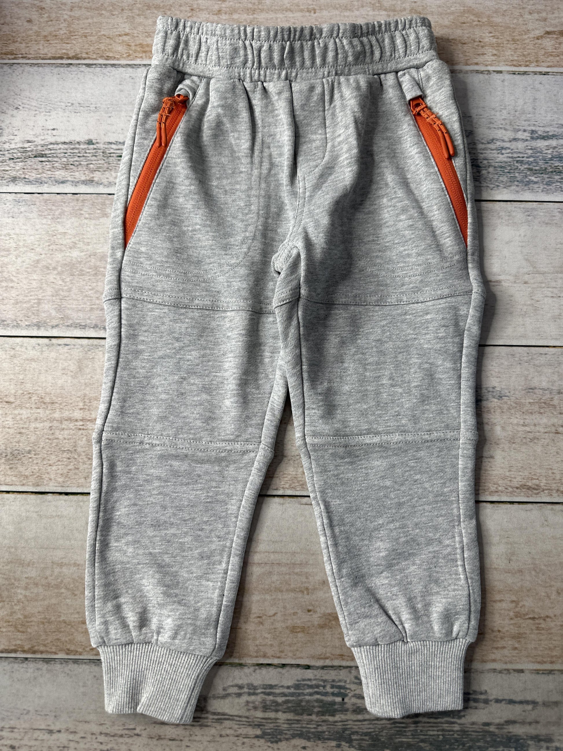 Mini Boden Boys Grey | orange Pants Size: 3T Grey | orange
