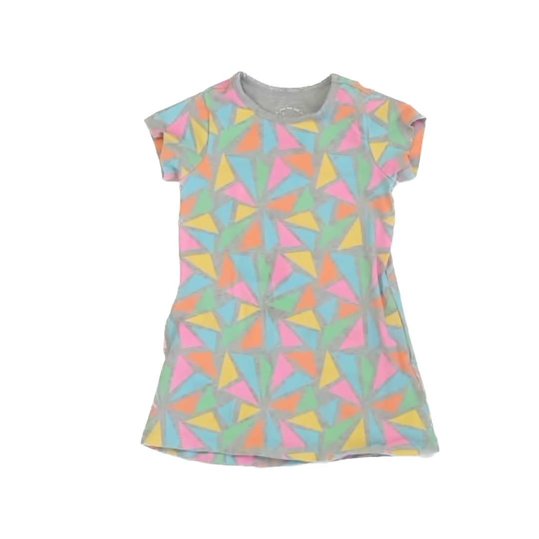 Mightly Girls Grey | Pastel Dress Size: 2T Grey | Pastel