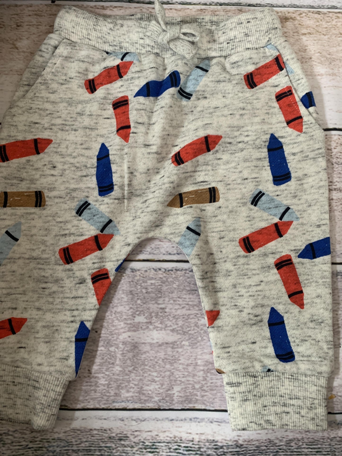 Seed Baby Boys Grey | Pattern Pants Size: 3-6 months Grey | Pattern