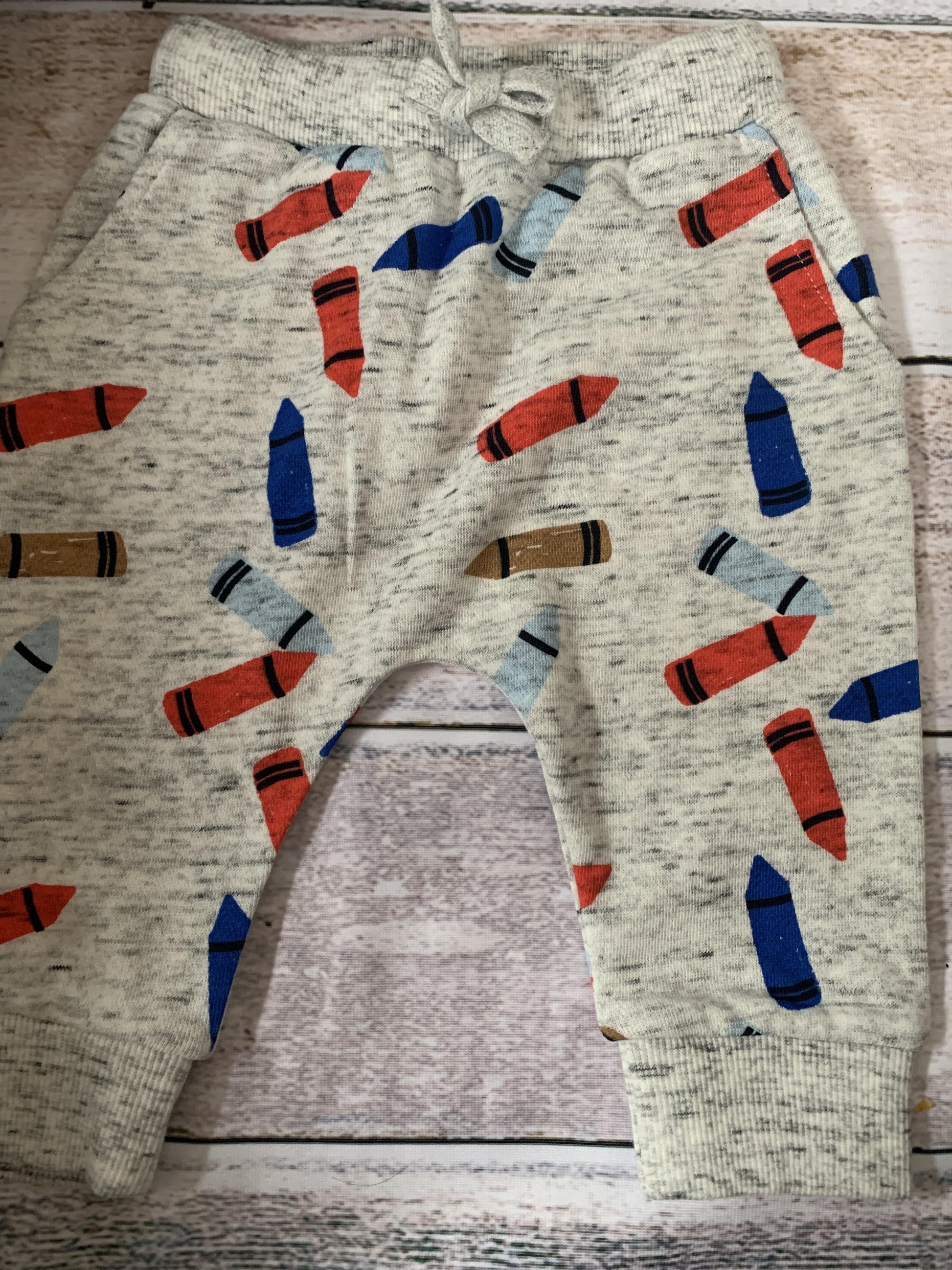 Seed Baby Boys Grey | Pattern Pants Size: 3-6 months Grey | Pattern