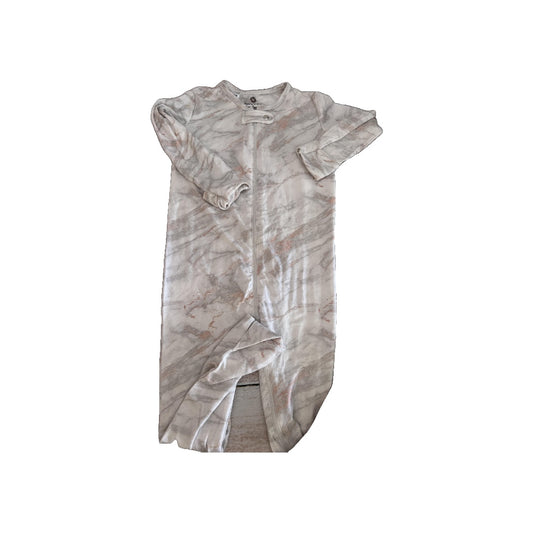 Baby Breeze Girls Grey | pink | Pattern Button Down Short Sleeve Size: 2-3 Years Grey | pink | Pattern