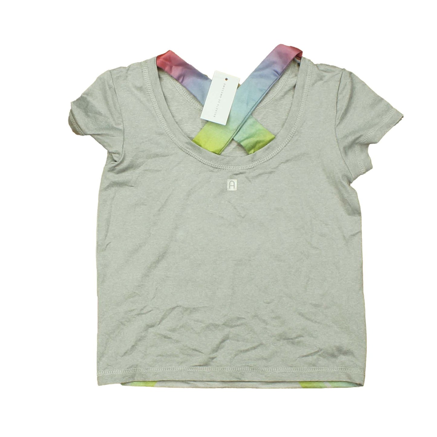 Rockets Of Awesome Girls Grey | Pink | Purple Athletic Top Size: Big Girl Grey | Pink | Purple