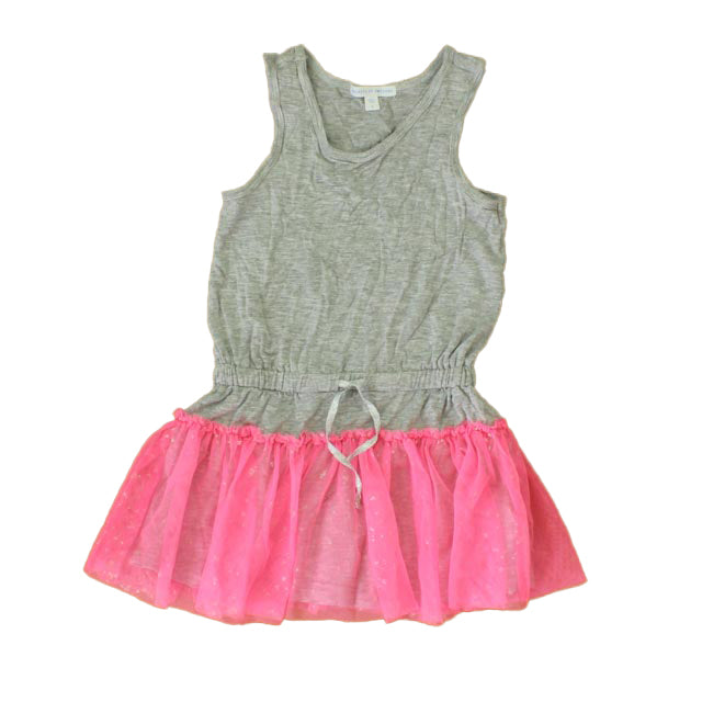 Rockets Of Awesome Girls Grey | pink | Silver Dress Size: 3T Grey | pink | Silver