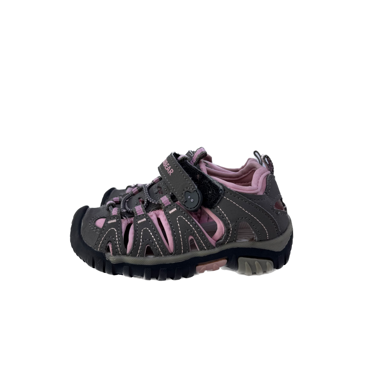 Hobibear Girls Grey | Pink Shoes Size: 8 Toddler Grey | Pink