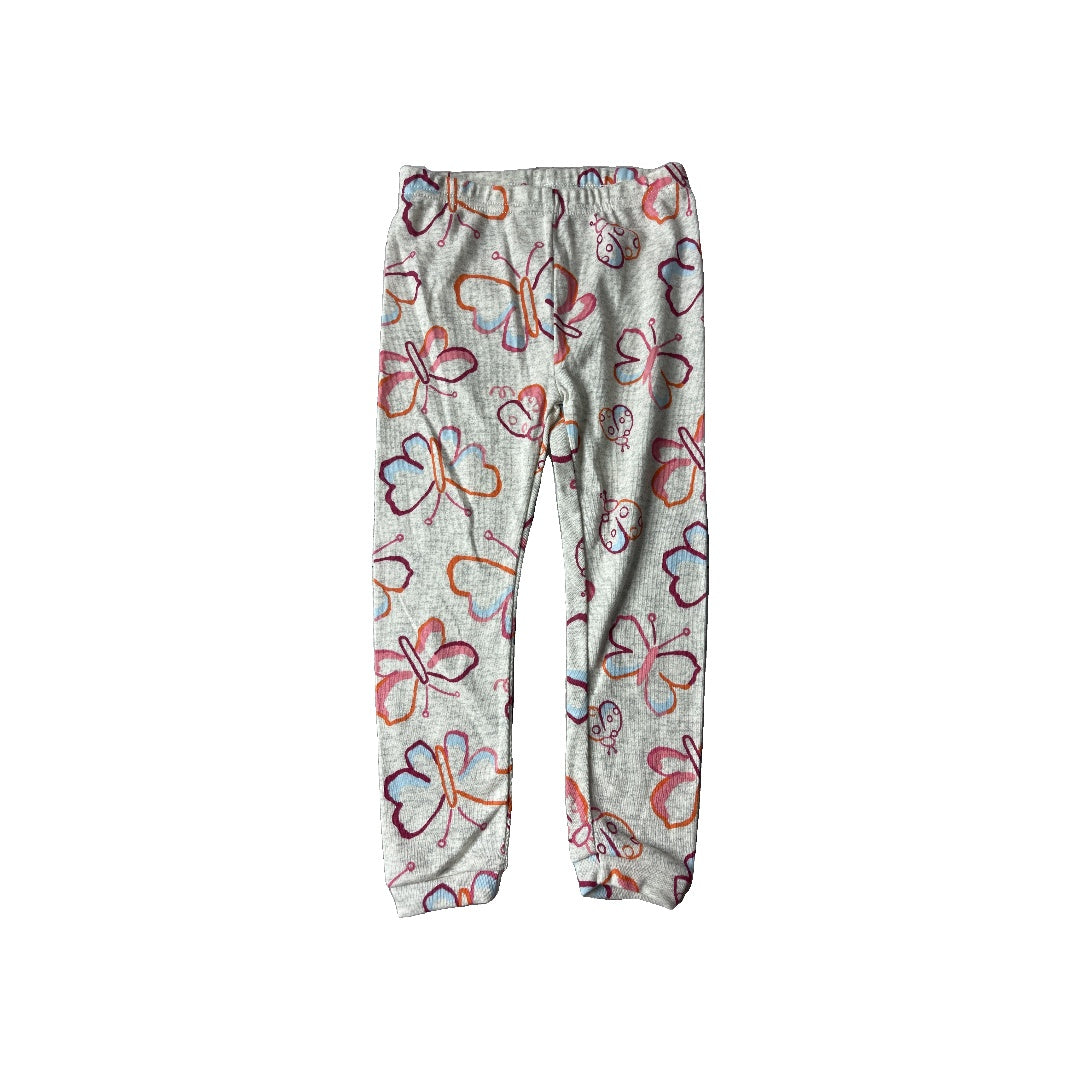 Carters Unisex Grey | pink Pajamas Size: 2T Grey | pink